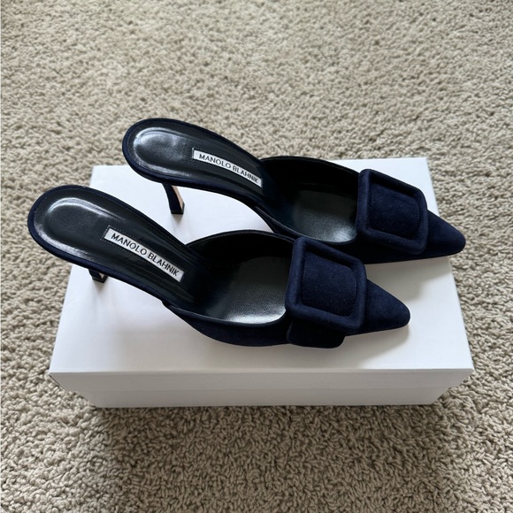 Manolo Blahnik Maysale Heels - Picture 2 of 8